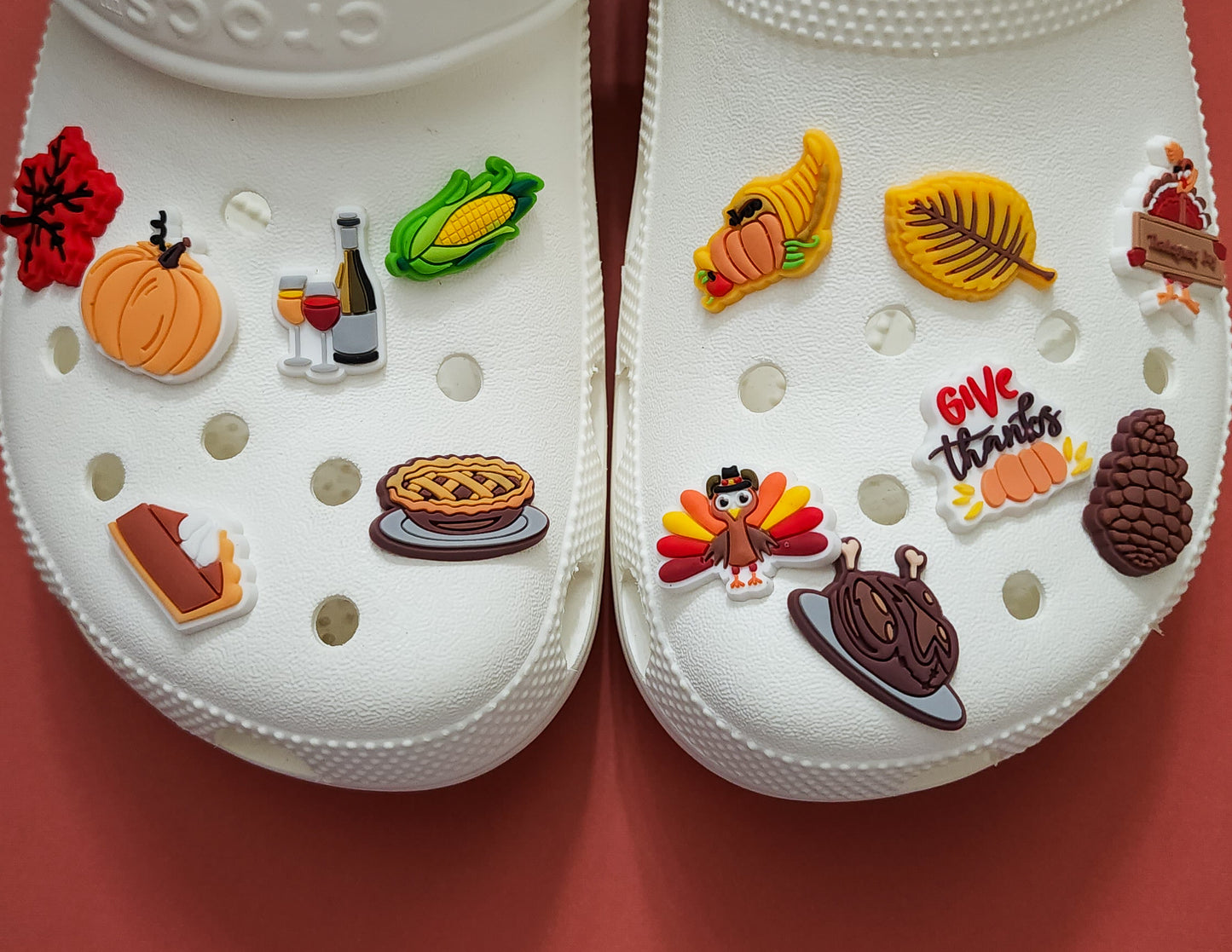13 charms Shoe charms bundle Thanksgiving