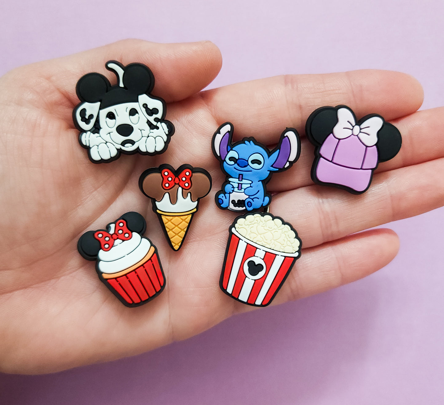 6 charms Shoe charms bundle mouse snacks