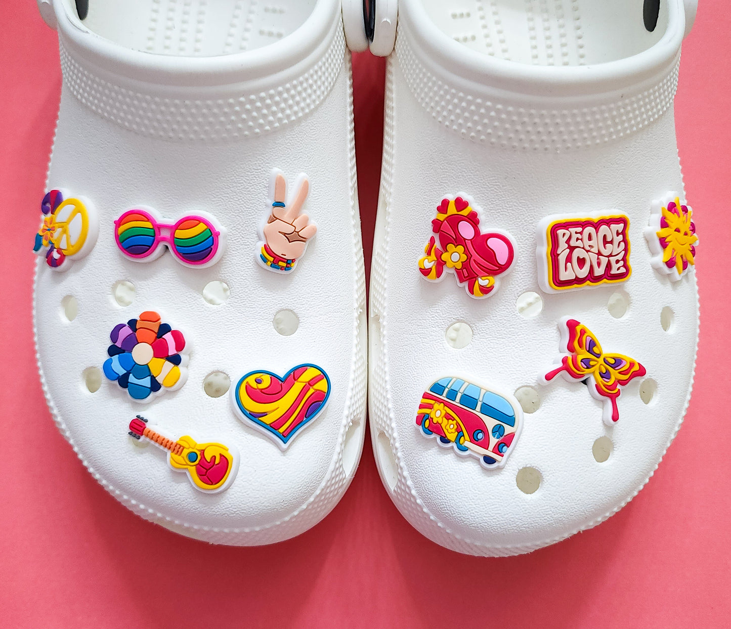 11 charms Shoe charm bundle 70's