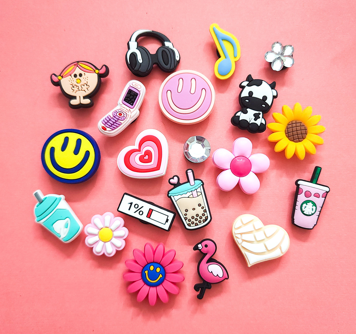20 charms bundle ! Large croc charm bundle