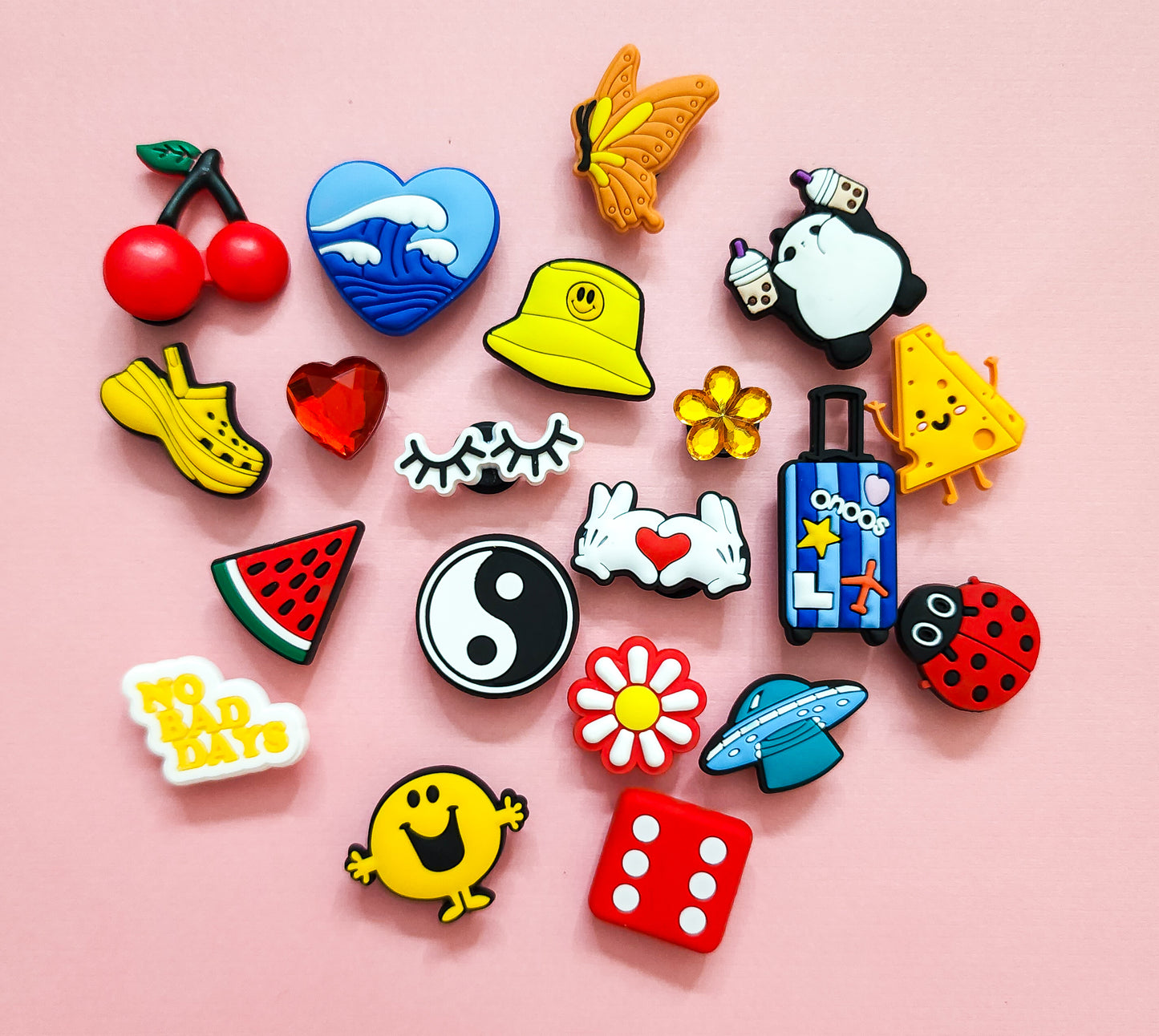 20 charms bundle ! Large croc charm bundle