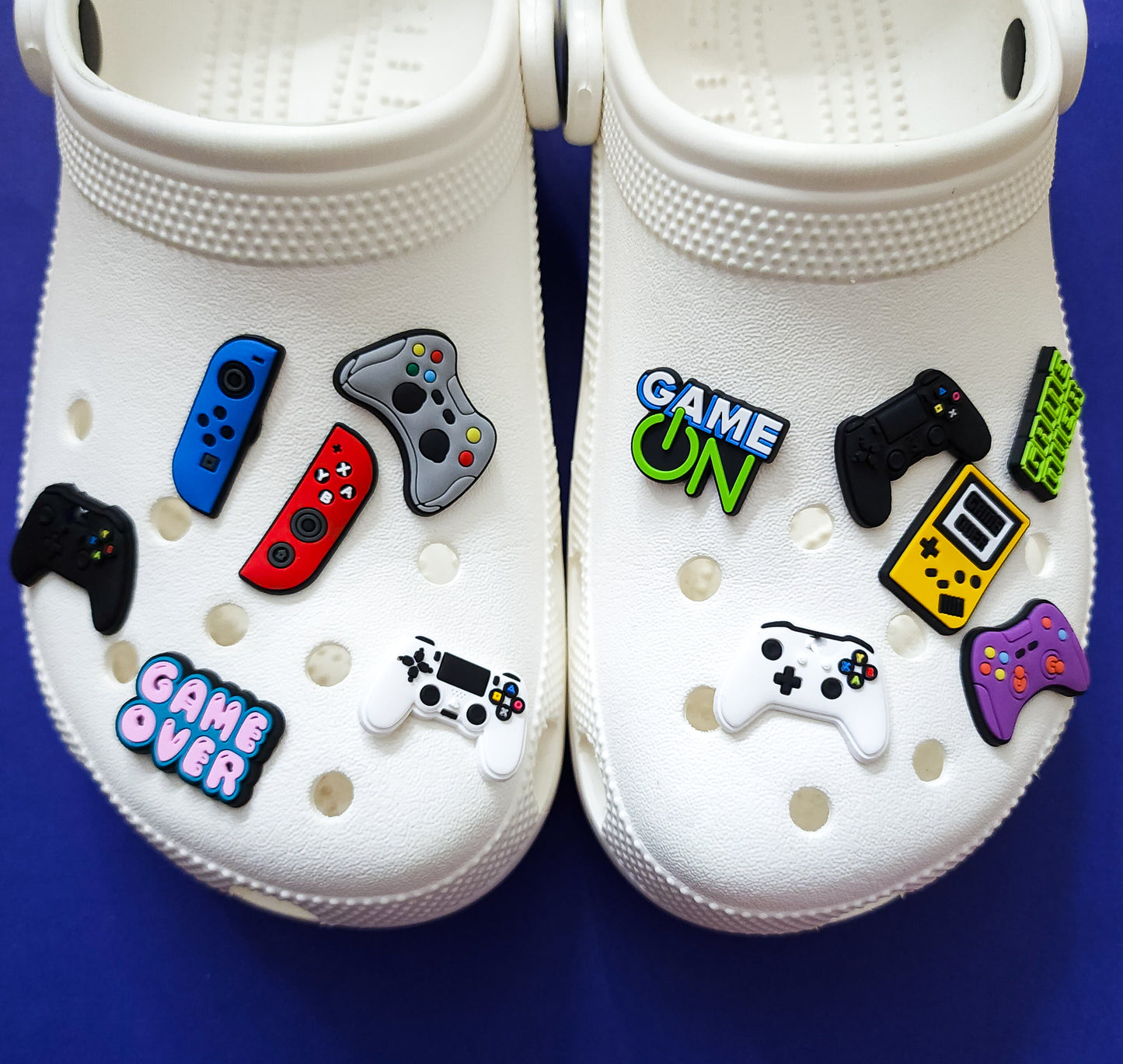 Shoe charms 12 charms bundle gamer