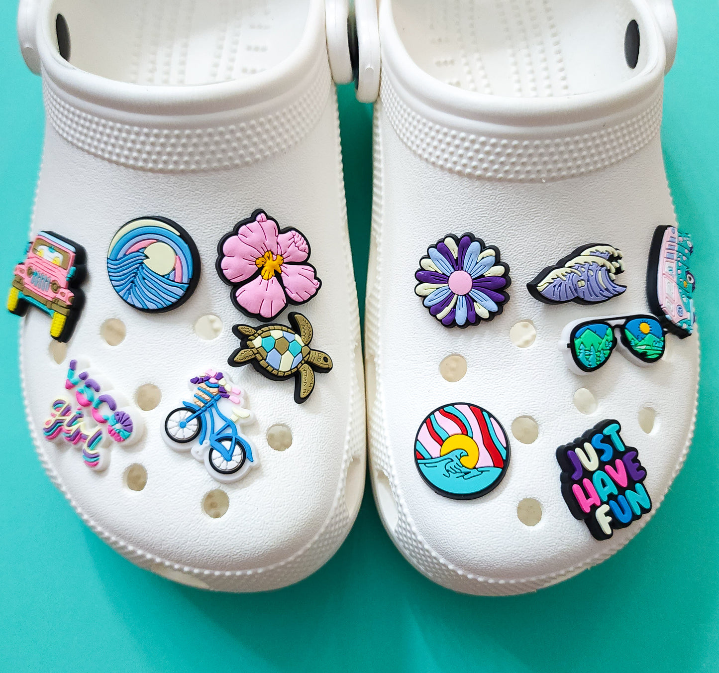 Shoe charms 12 charms bundle vsco girl