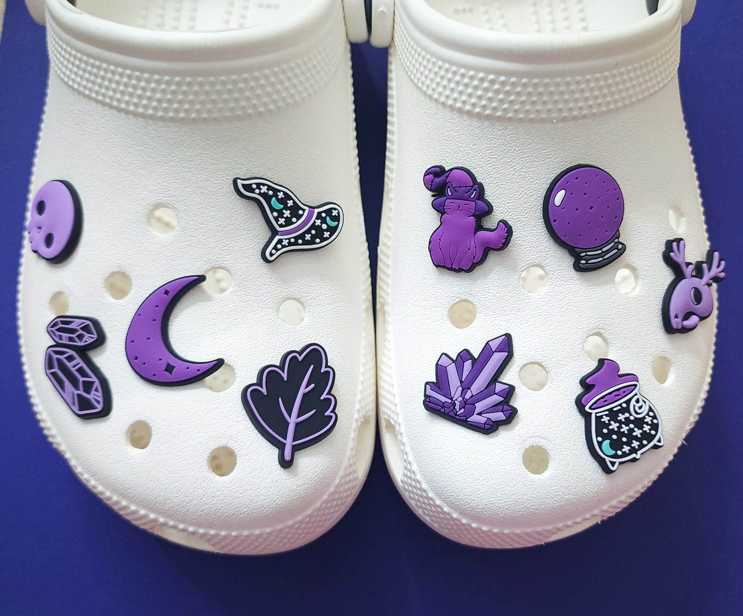 10 shoe charms bundle Halloween witchy