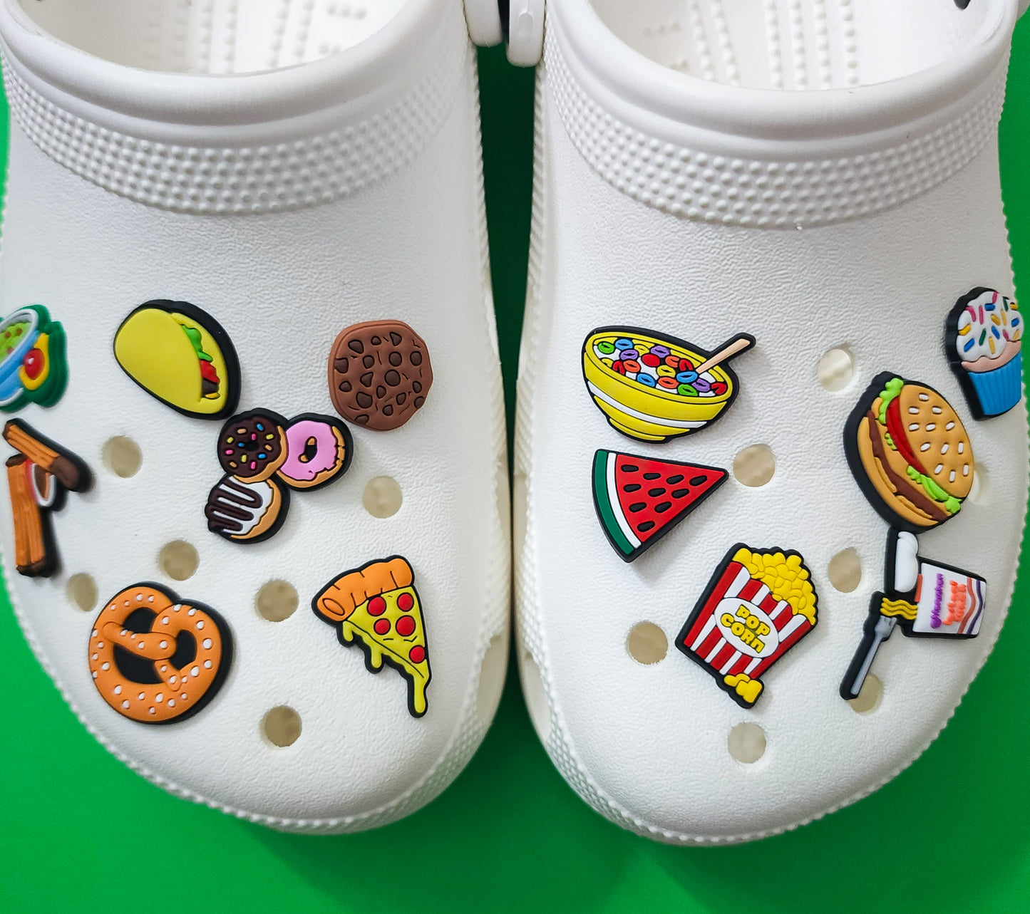 13 shoe charms bundle snacks/food