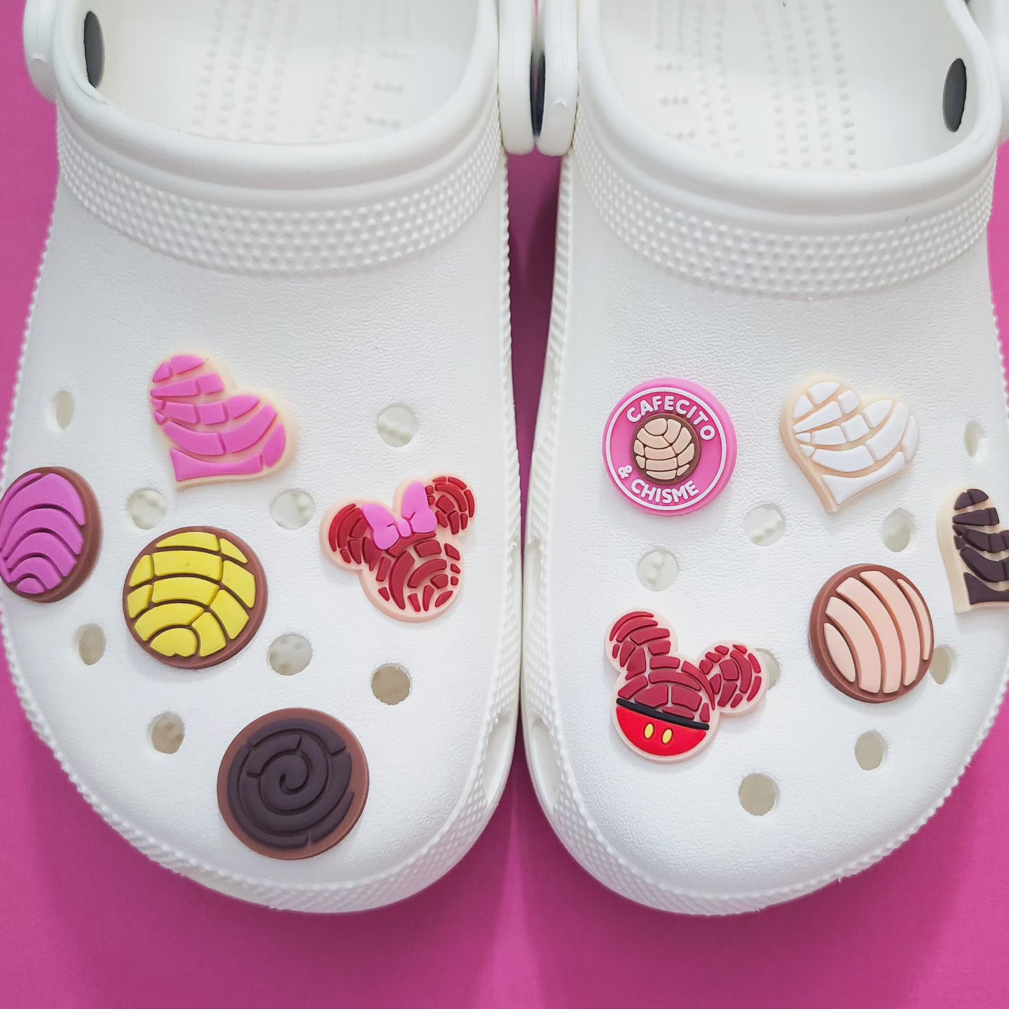 Shoe charms 10 charms bundle mouse conchas