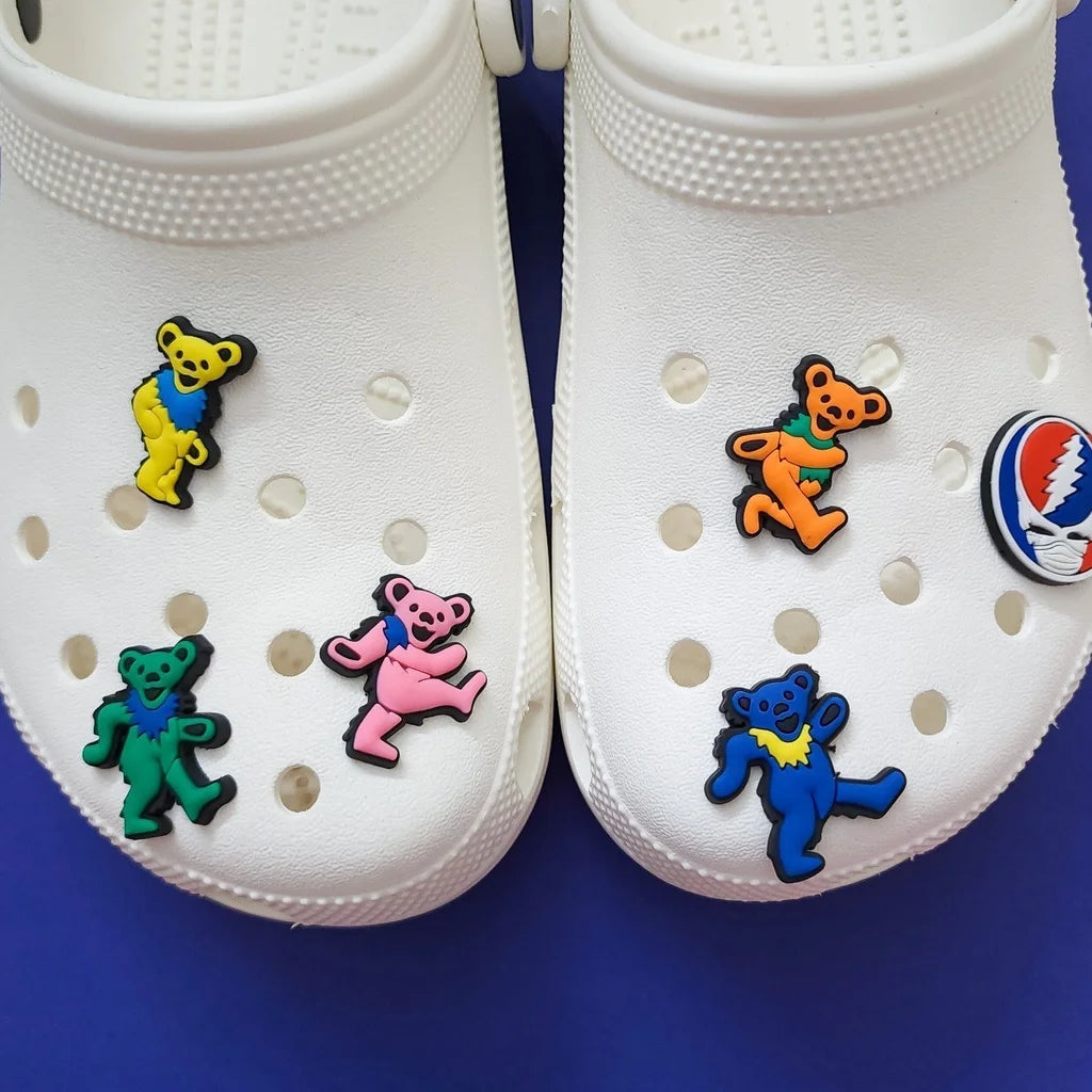 6 charms bundle shoe charms set bears