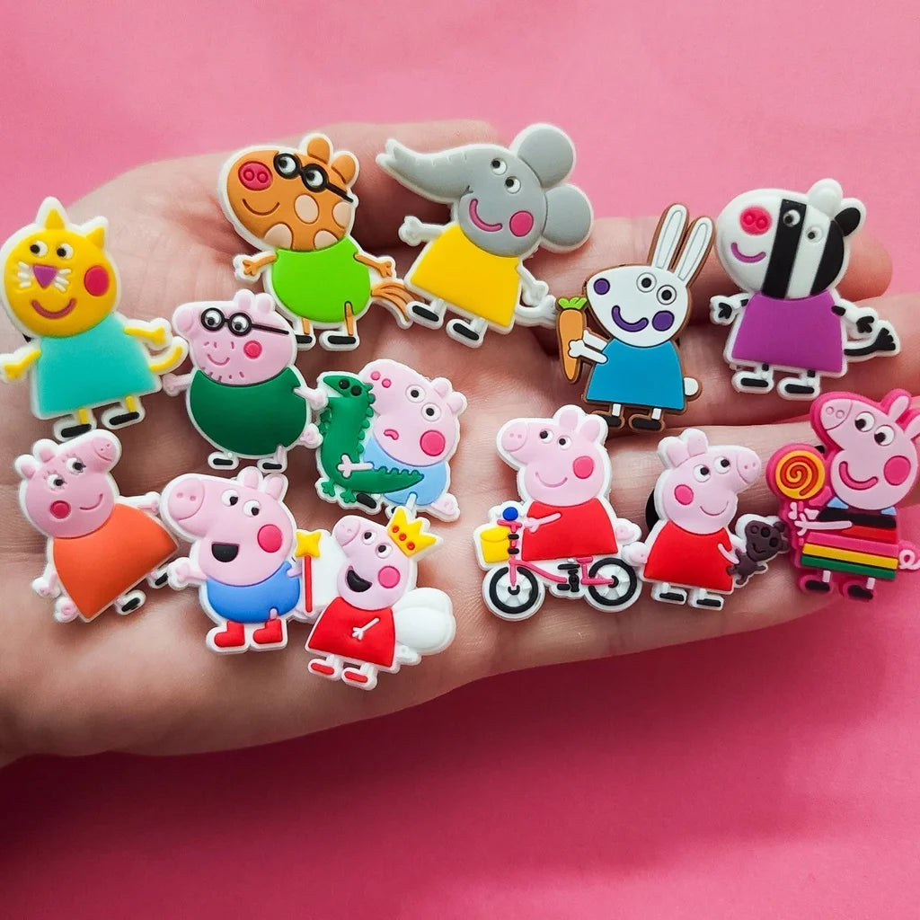 Peppa pig shoe store charms