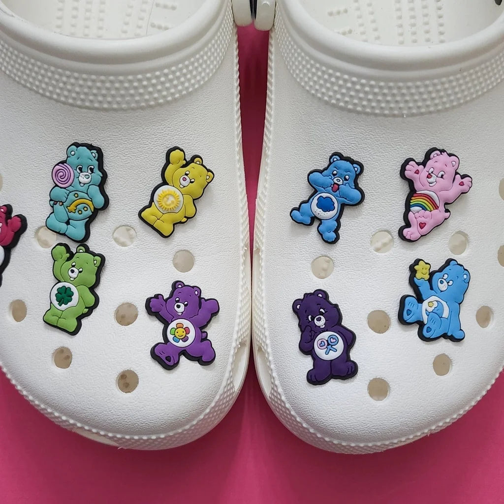 Shoe charms 9 charms bundle bears