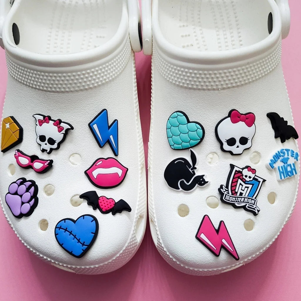 15 charms bundle shoe charms set monster girls