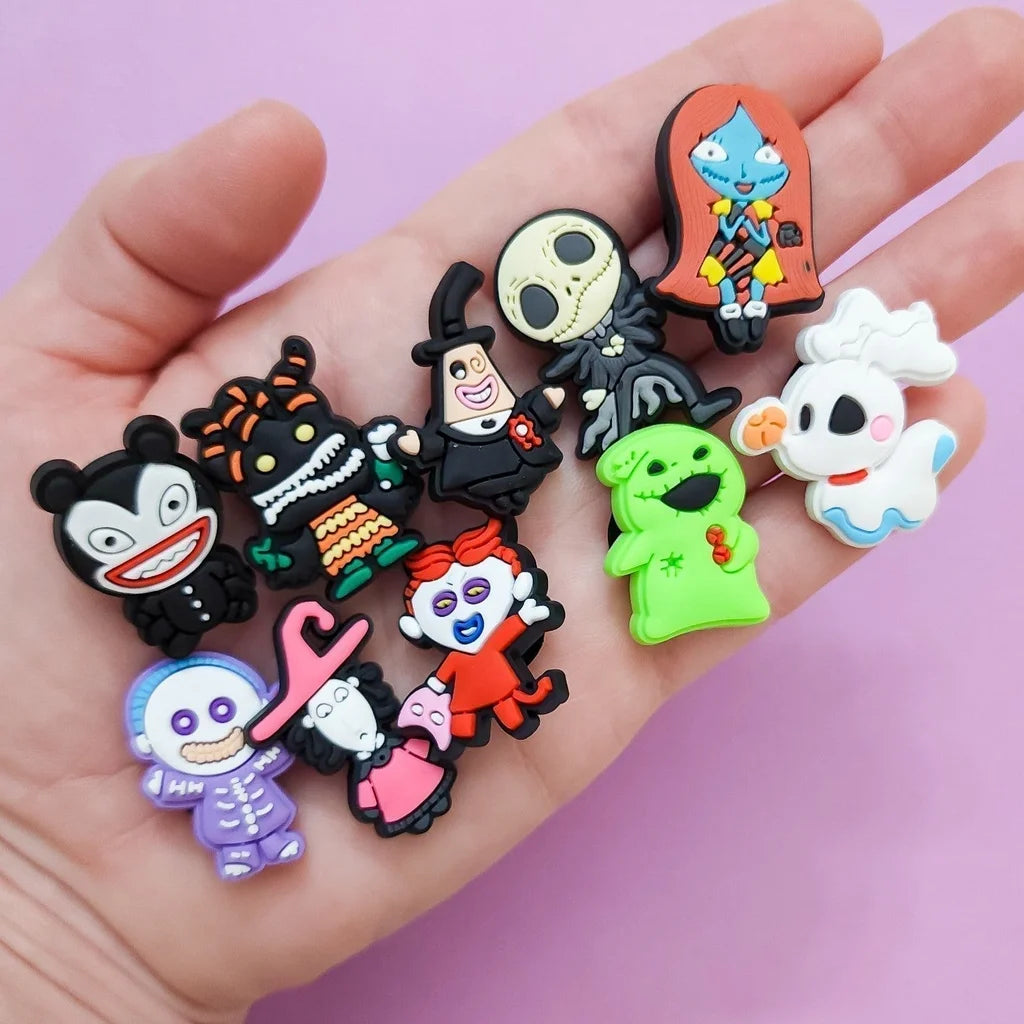 10 shoe charms bundle nightmare